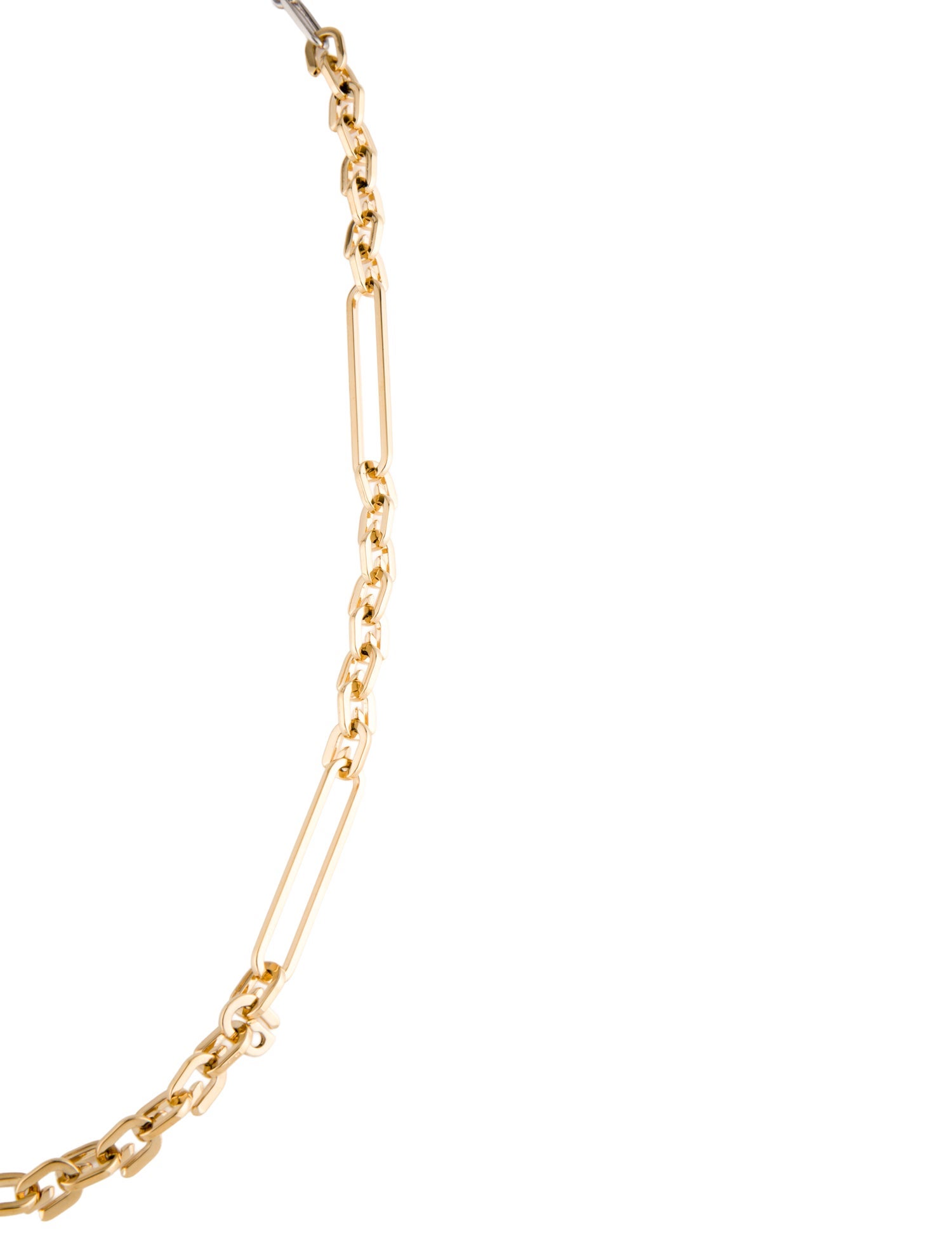 Givenchy G-Link Two Tone Chain Necklace