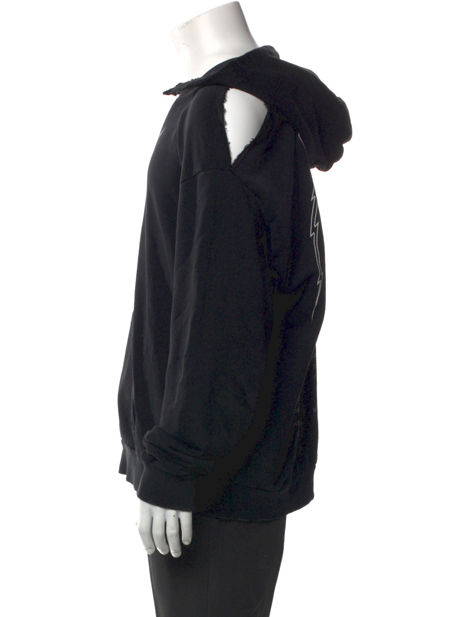 Givenchy Graphic Print Crew Neck Hoodie