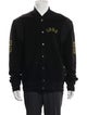 Givenchy Wool Graphic Print Varsity Jacket