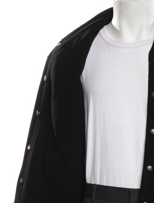 Givenchy Wool Graphic Print Varsity Jacket