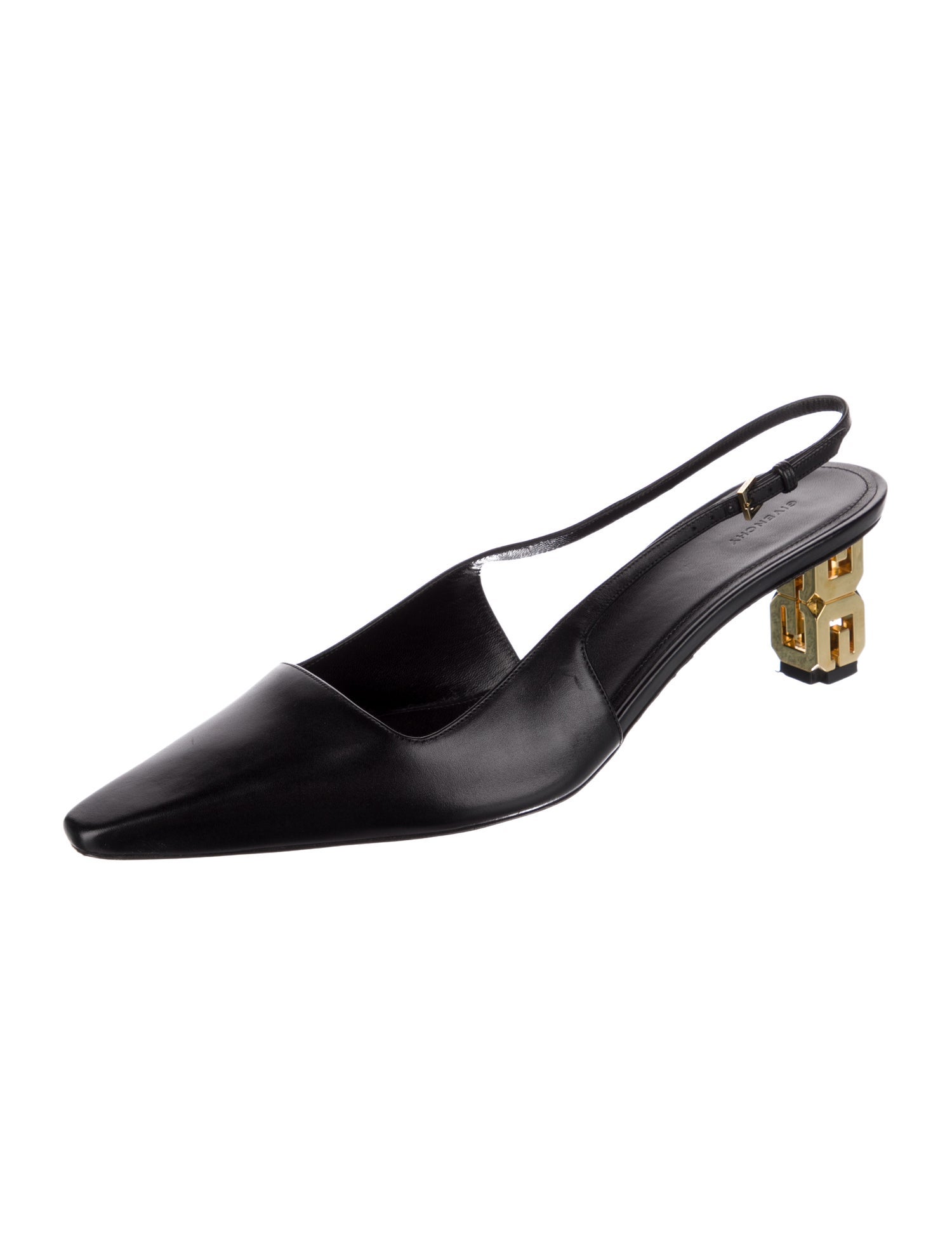 Givenchy Leather Slingback Pumps