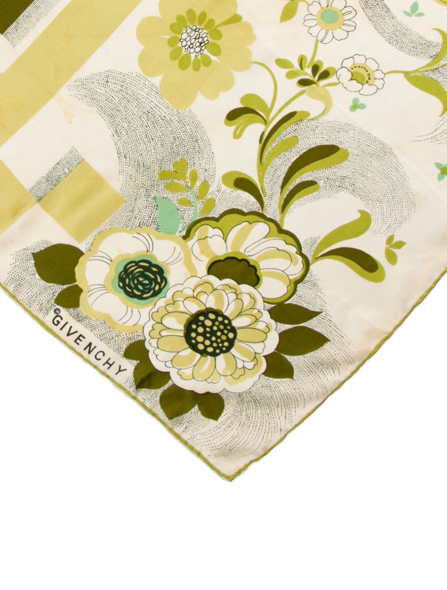 Givenchy Floral Print Scarf