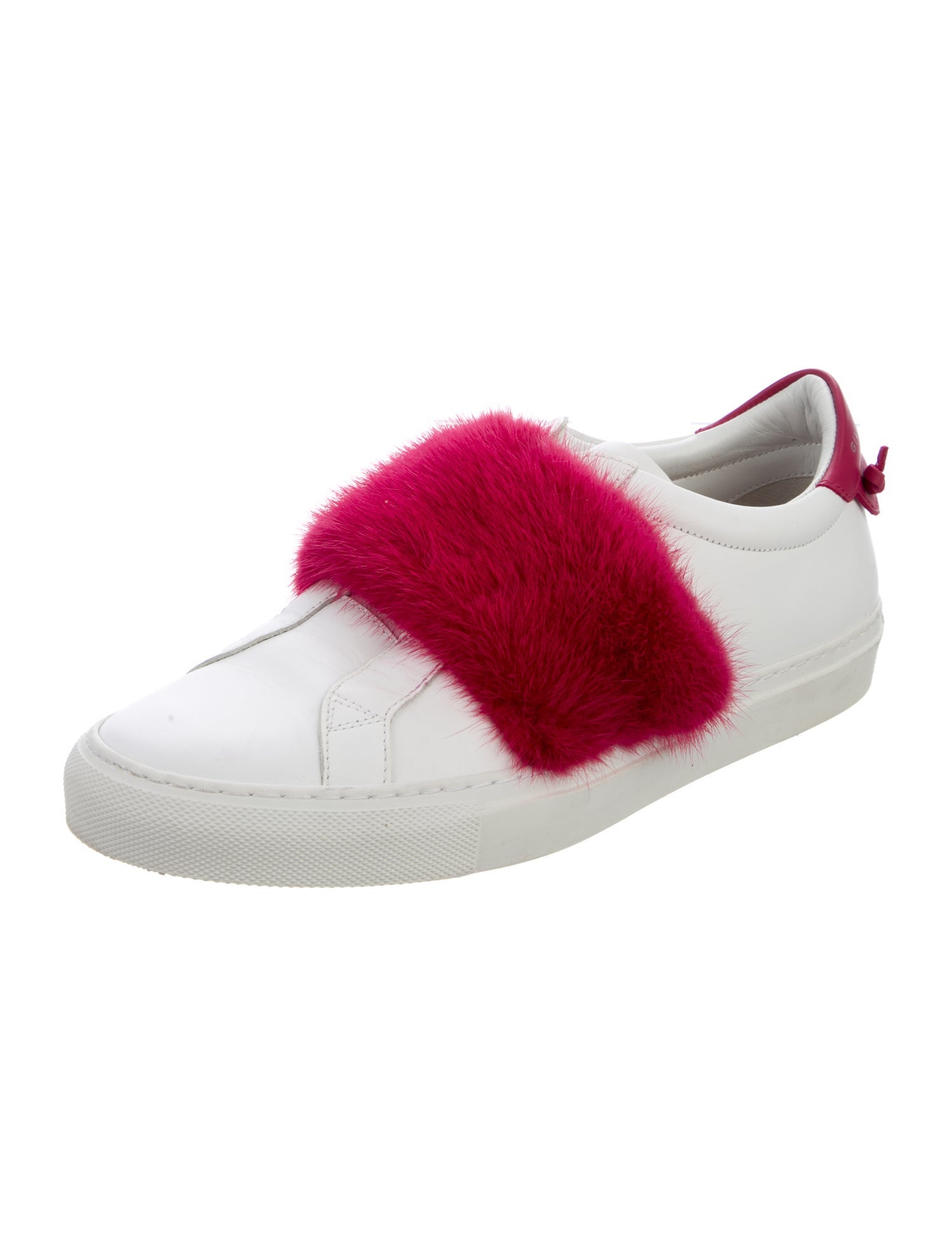 Givenchy Leather Colorblock Pattern Sneakers