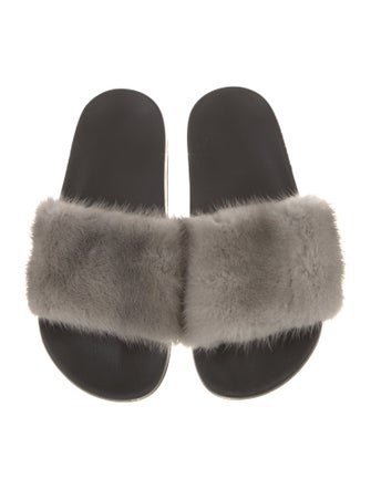 Givenchy Mink Slides