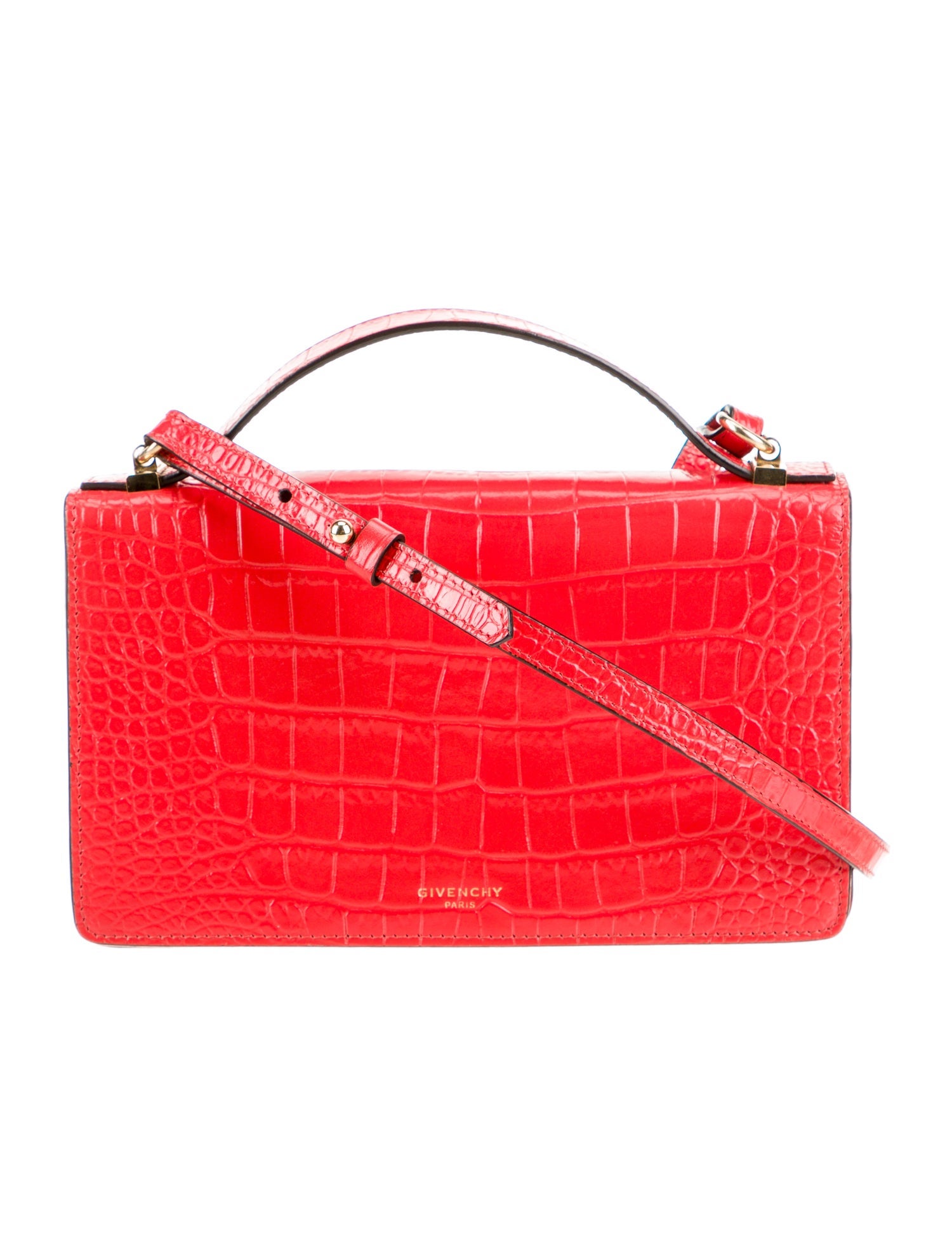 Givenchy Embossed Leather Crossbody Bag