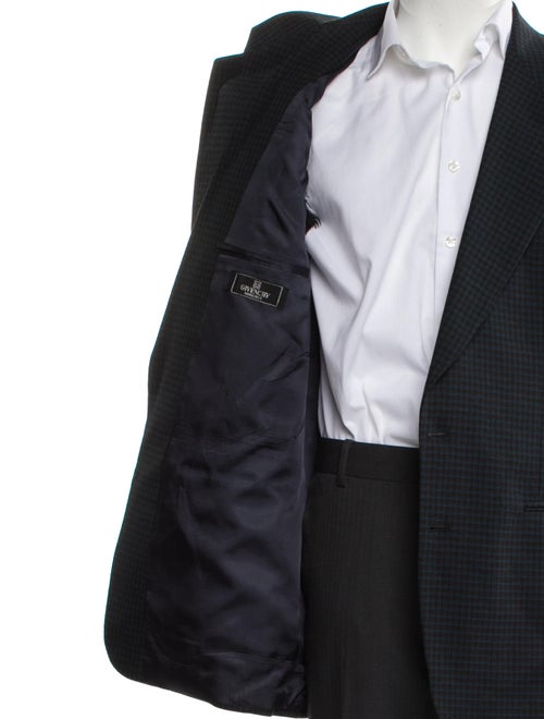 Givenchy Plaid Print Blazer