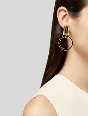 Givenchy Clip-On Drop Earrings
