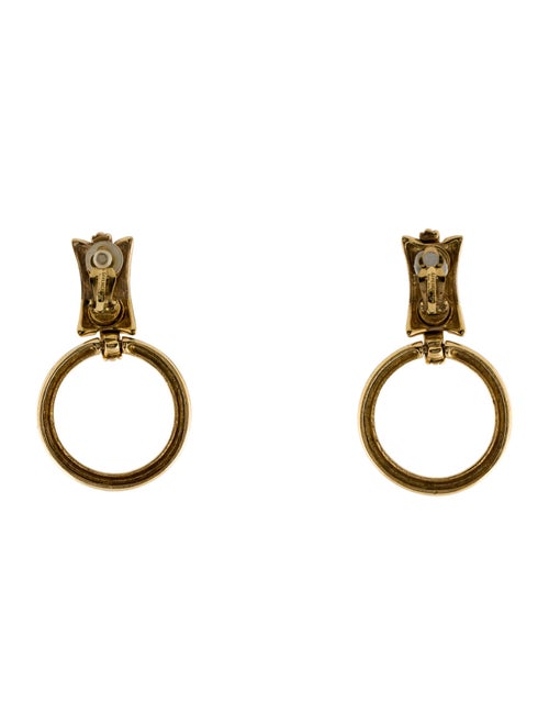 Givenchy Clip-On Drop Earrings