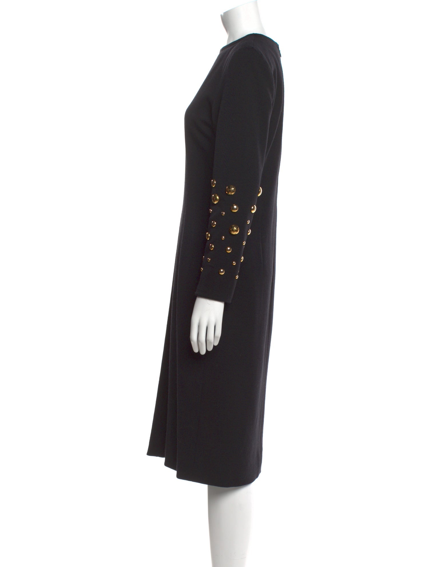 Givenchy Crew Neck Midi Length Dress