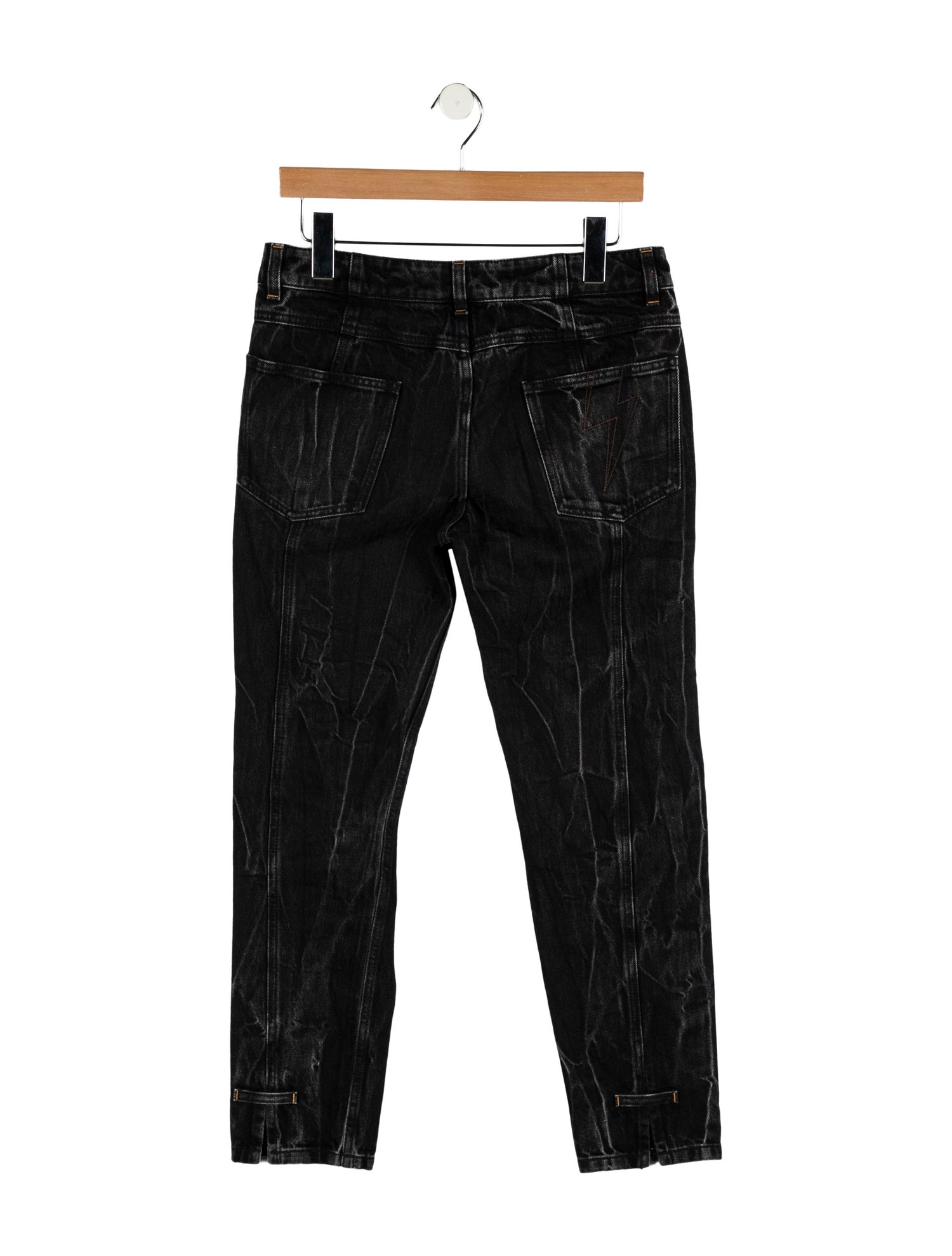 Givenchy Mid-Rise Straight Leg Jeans