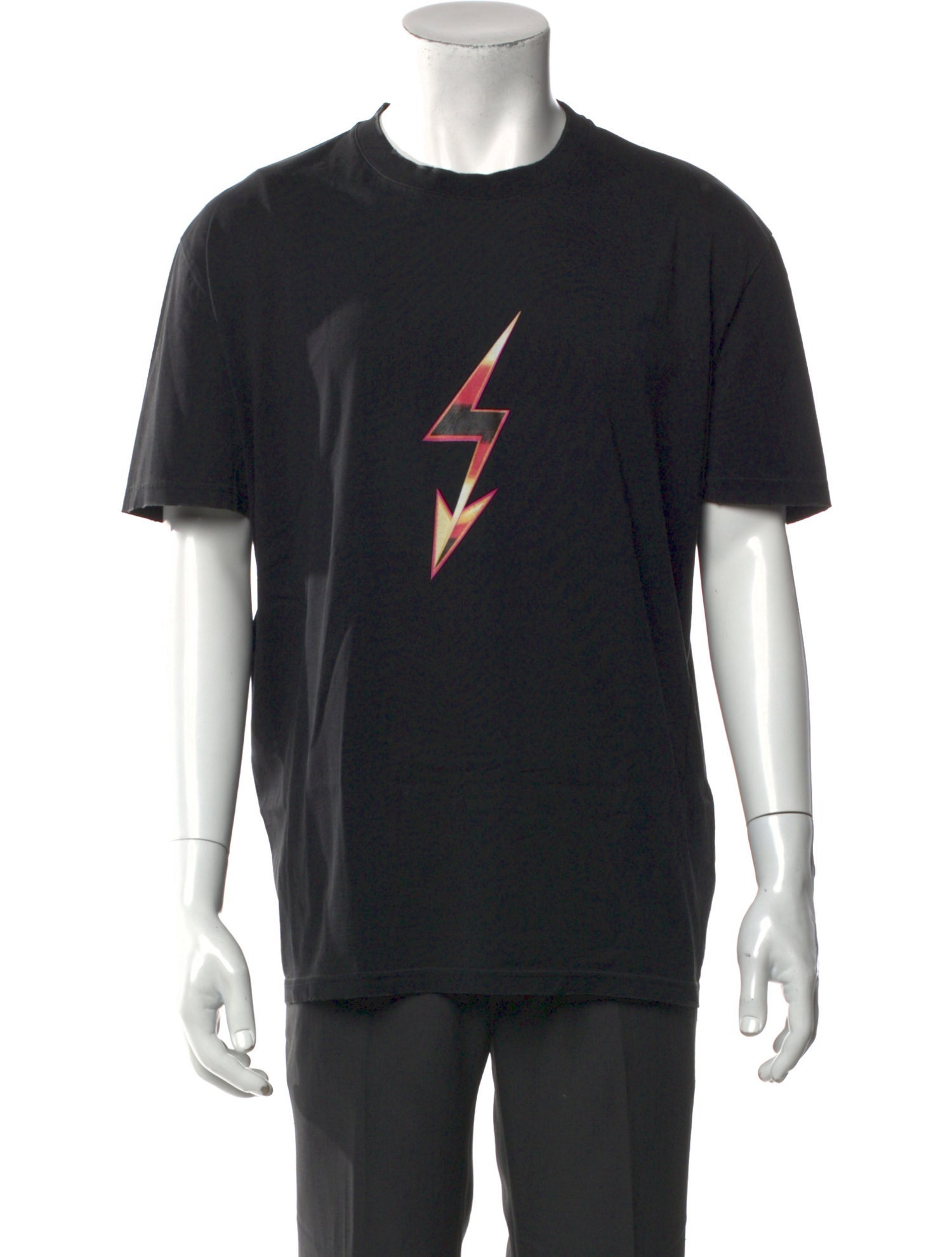 Givenchy Graphic Print Crew Neck T-Shirt