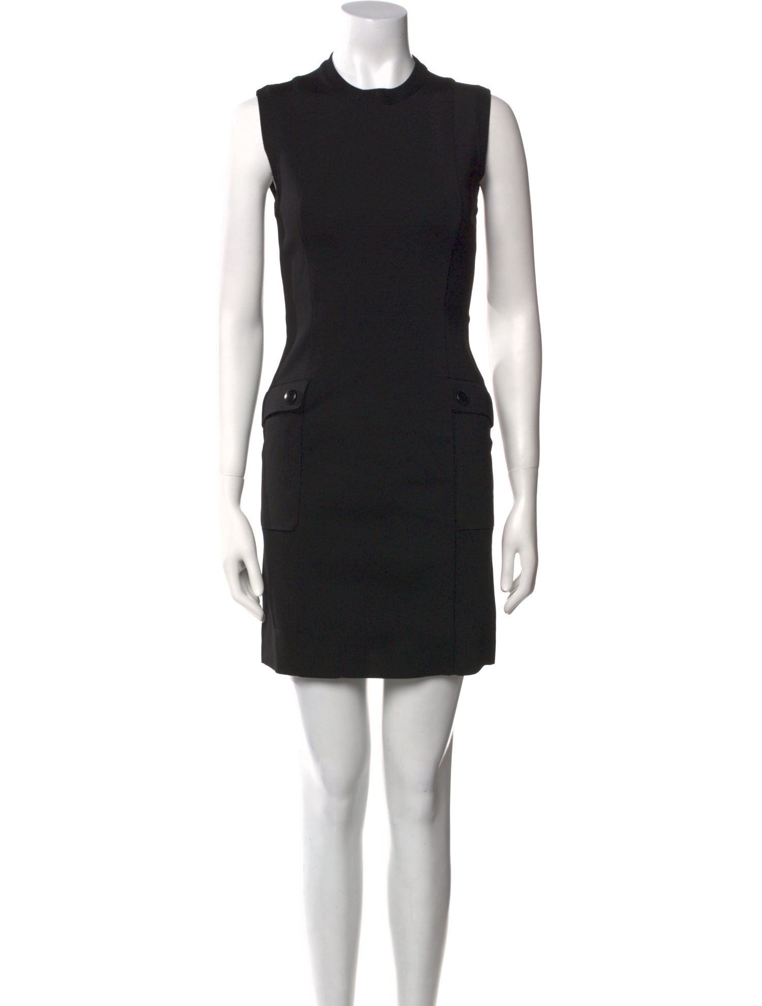 Givenchy Mock Neck Mini Dress