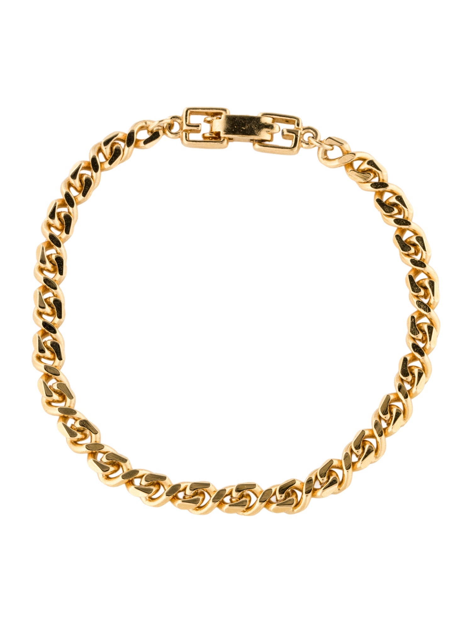 Givenchy Curb Chain Link Bracelet