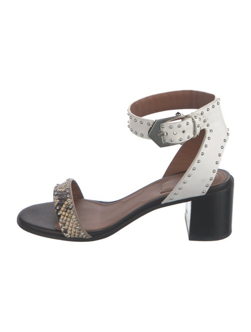 Givenchy Leather Studded Accents Sandals