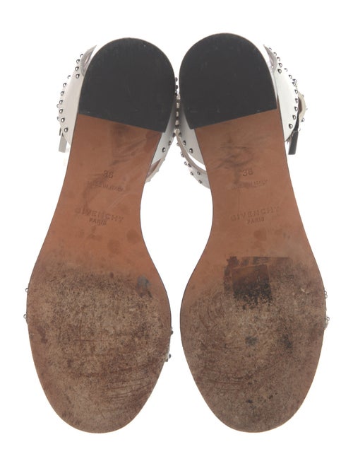 Givenchy Leather Studded Accents Sandals