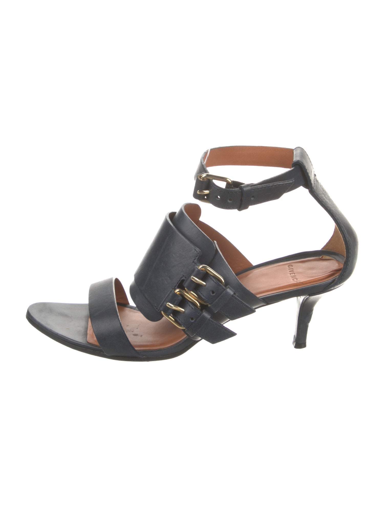 Givenchy Leather Slingback Sandals