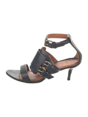 Givenchy Leather Slingback Sandals