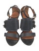 Givenchy Leather Slingback Sandals