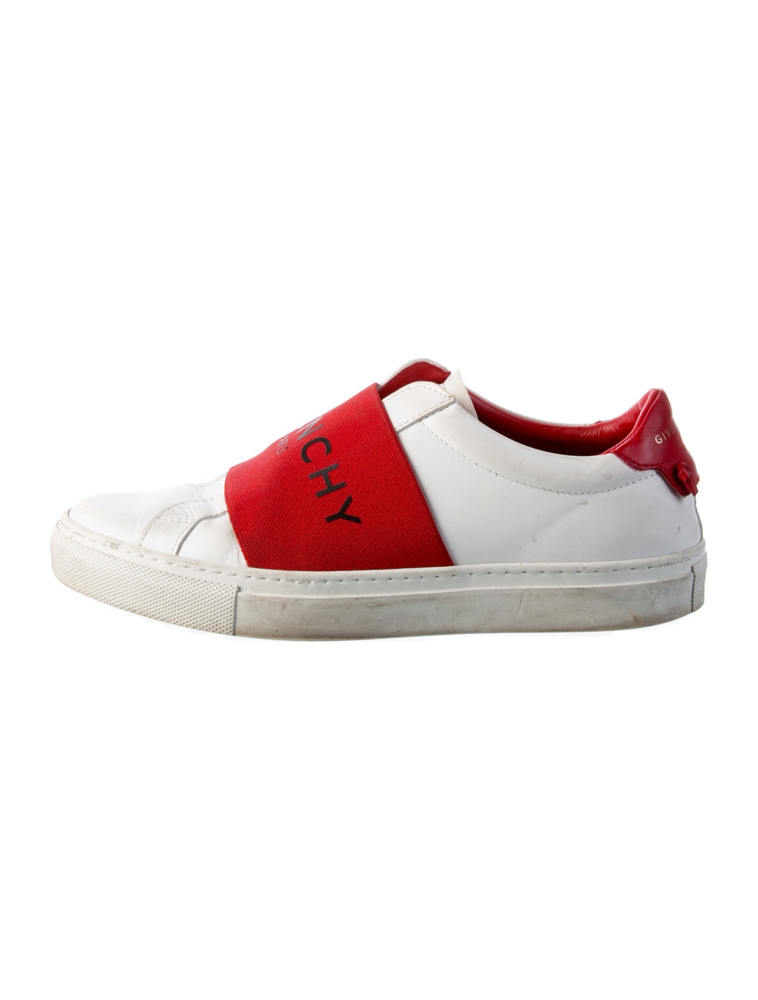 Givenchy Leather Colorblock Pattern Sneakers