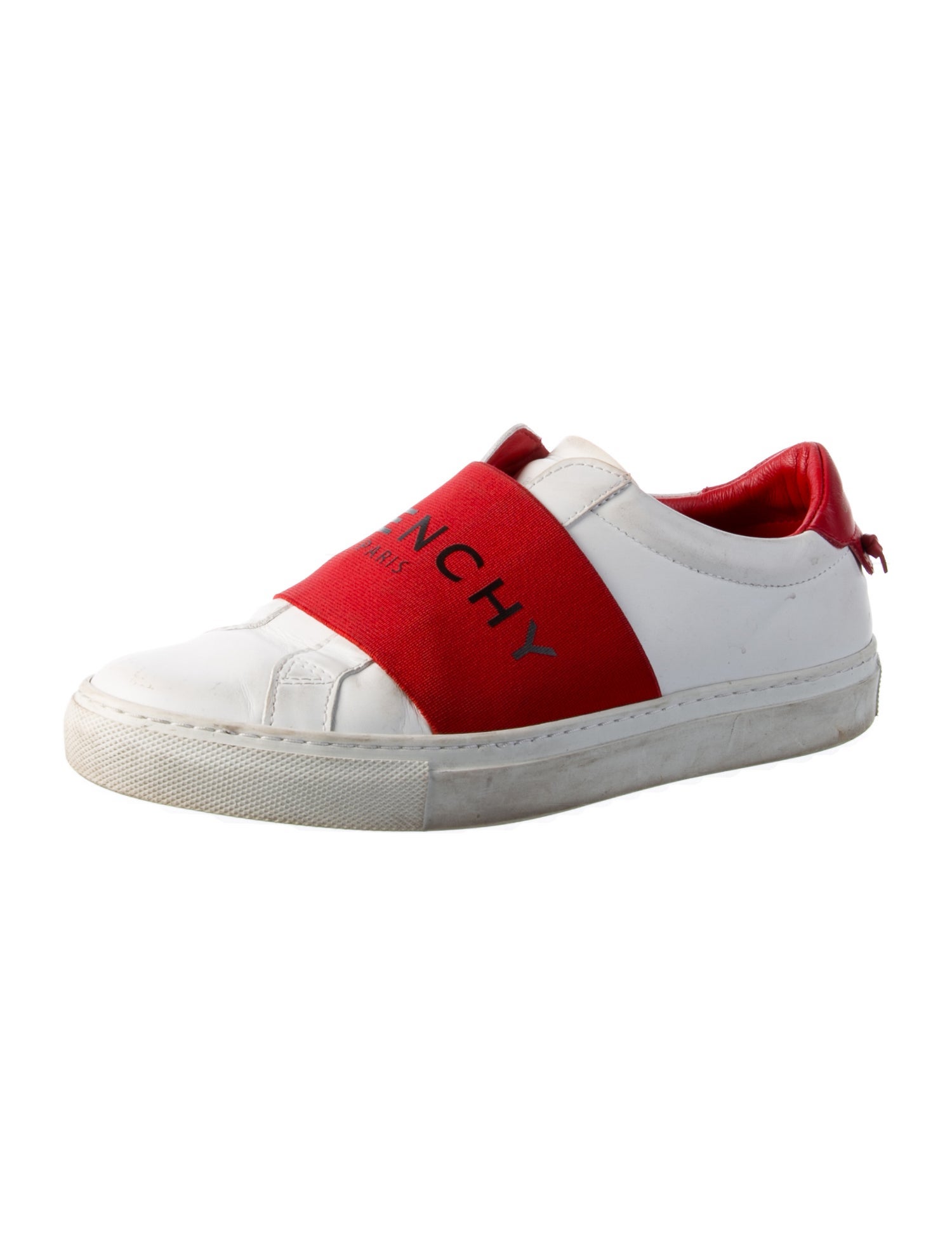 Givenchy Leather Colorblock Pattern Sneakers