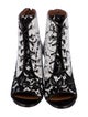 Givenchy Lace Lace Pattern Lace-Up Boots