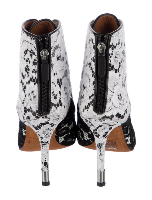 Givenchy Lace Lace Pattern Lace-Up Boots