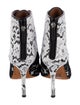 Givenchy Lace Lace Pattern Lace-Up Boots