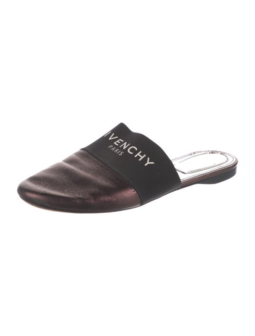 Givenchy Leather Printed Mules