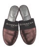 Givenchy Leather Printed Mules