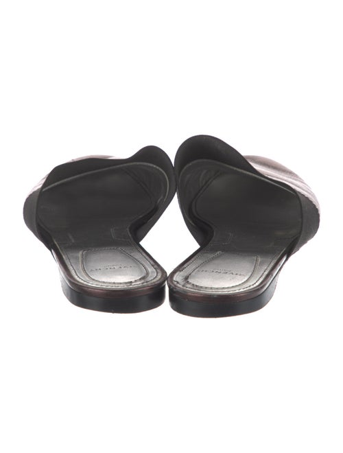 Givenchy Leather Printed Mules