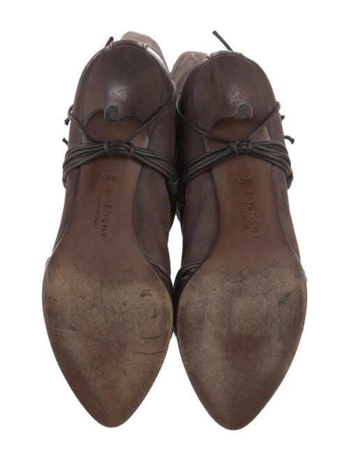 Givenchy Leather Lace-Up Boots