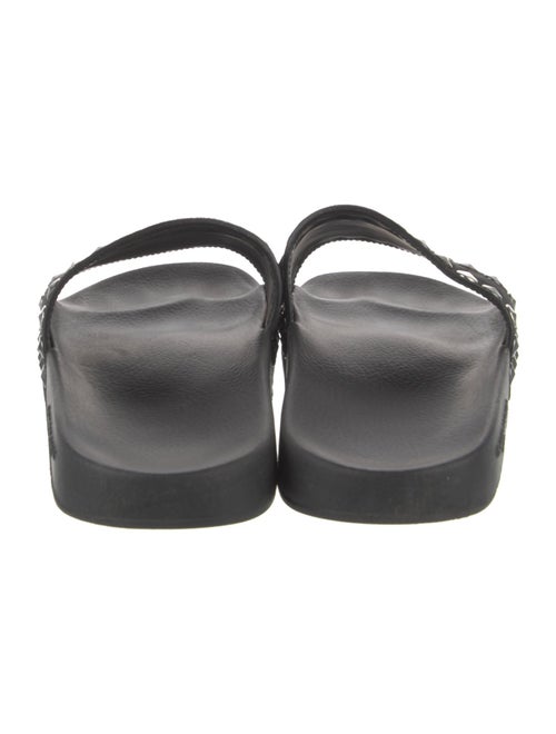 Givenchy Suede Studded Accents Slides