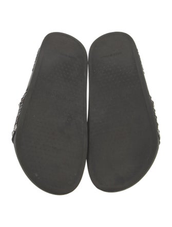 Givenchy Suede Studded Accents Slides