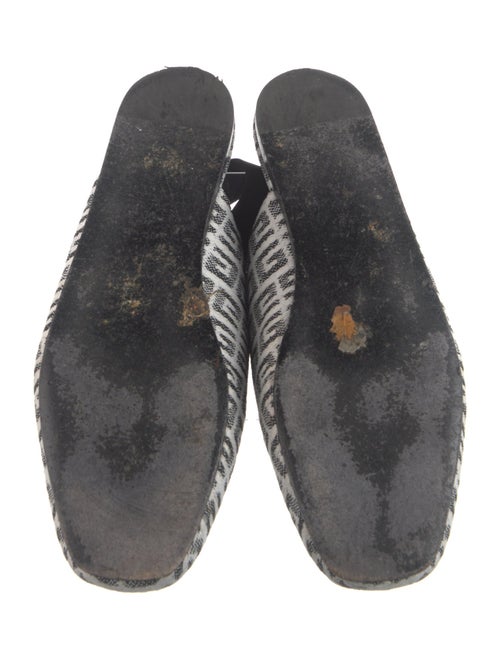 Givenchy Canvas Printed Slingback Flats