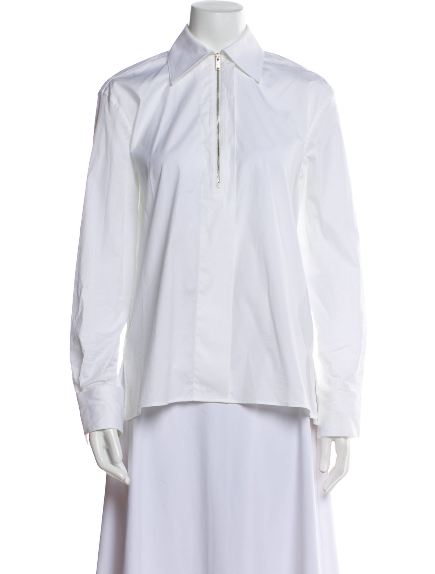 Givenchy Long Sleeve Button-Up Top