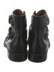 Givenchy Leather Studded Accents Combat Boots