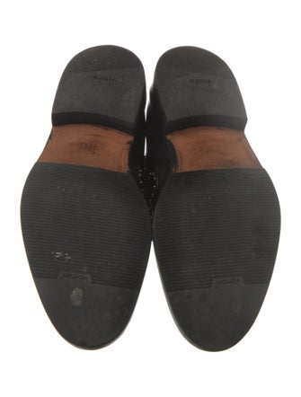 Givenchy Leather Studded Accents Combat Boots