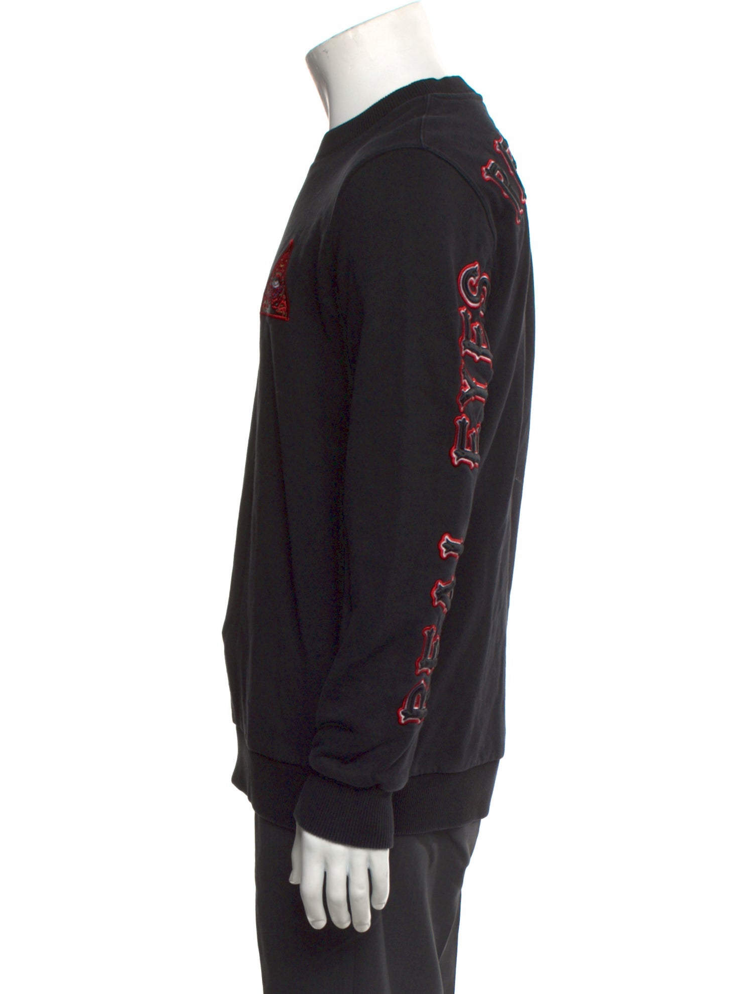 Givenchy Graphic Print Crew Neck Pullover