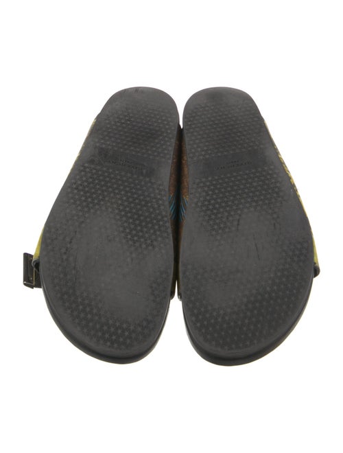 Givenchy Leather Printed Slides