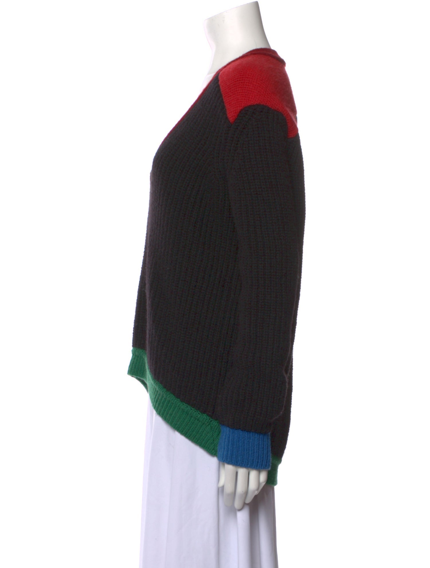 Givenchy Camel Hair Striped Sweater