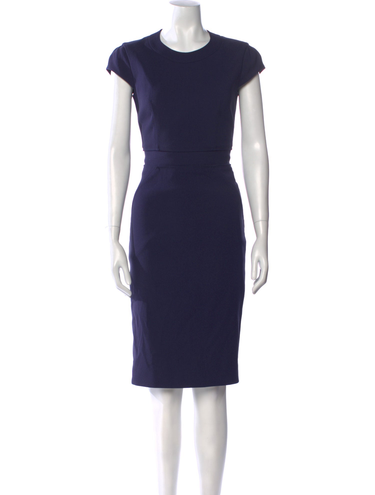 Givenchy Crew Neck Midi Length Dress