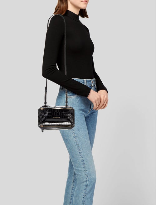 Givenchy Embossed Leather Crossbody Bag