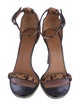 Givenchy Ponyhair Printed Sandals
