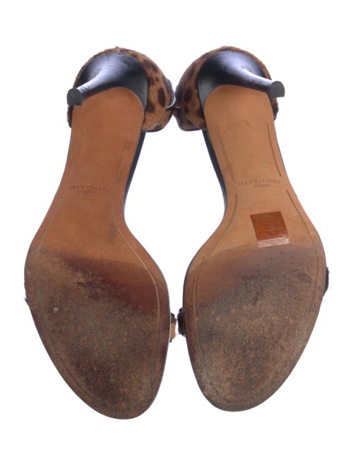 Givenchy Ponyhair Printed Sandals