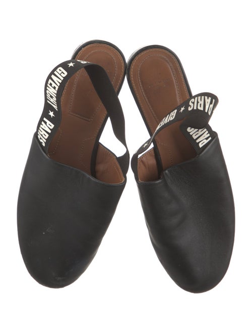 Givenchy Leather Slingback Flats