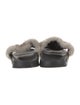 Givenchy Mink Fur Trim Slides