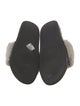 Givenchy Mink Fur Trim Slides