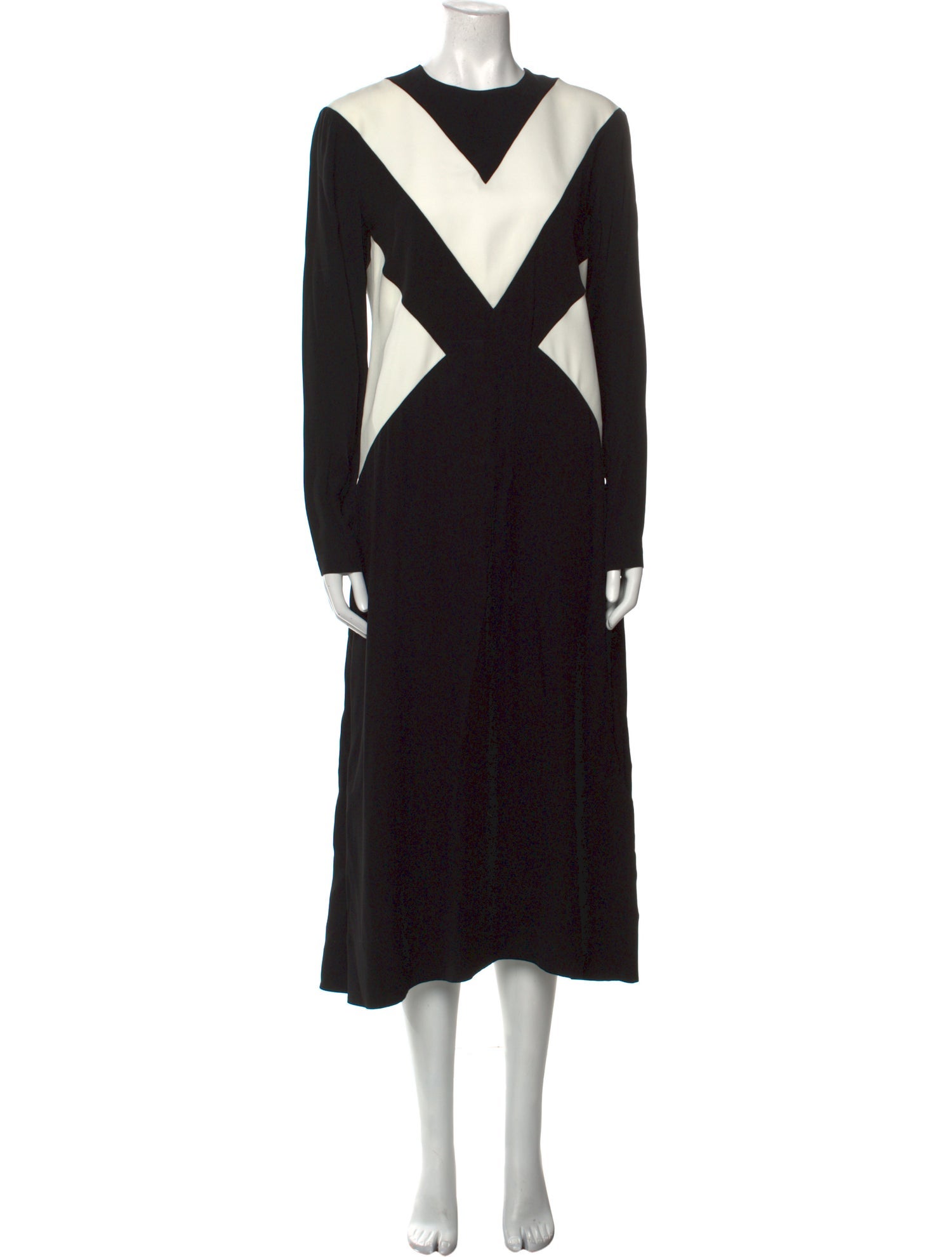 Givenchy Crew Neck Long Dress