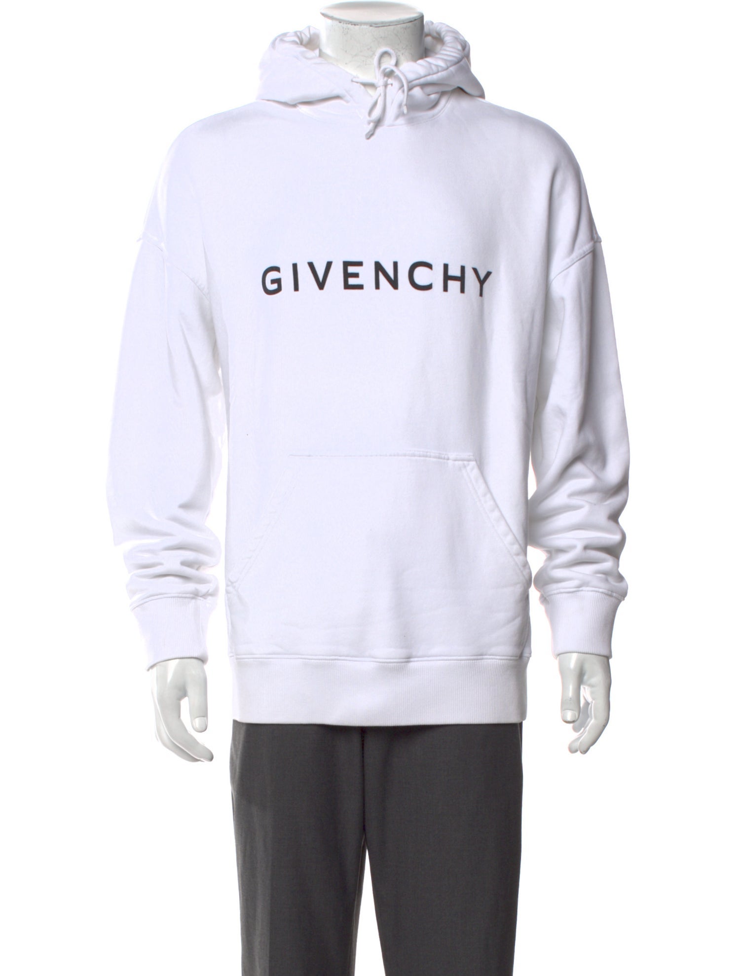 Givenchy Graphic Print Crew Neck Hoodie