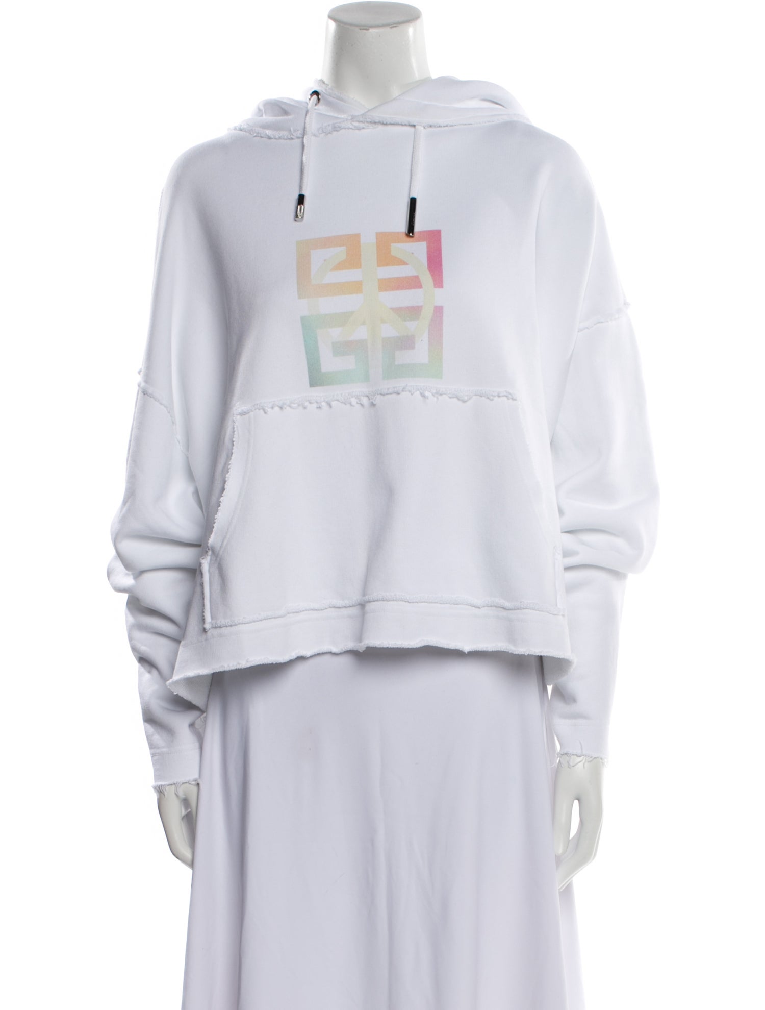 Givenchy Graphic Print Crew Neck Sweatshirt